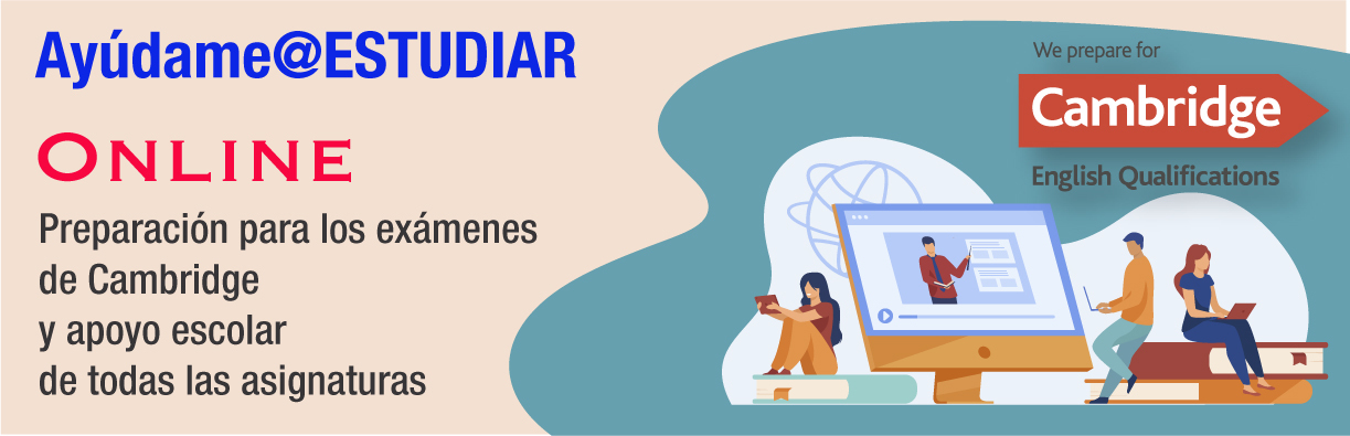 exámenes de cambridge y apoyo escolar en todas las asignaturas online